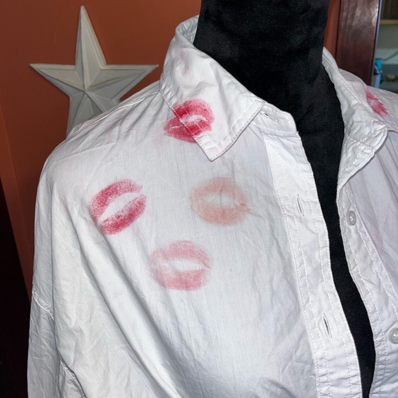 NWT-Handmade Valentines blouse - Picture 2 of 6